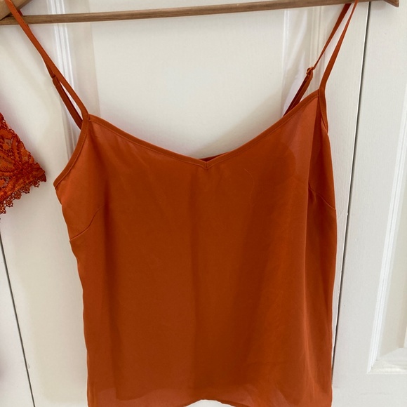 Hot bronze top and camisole - Marks and Spencer- Twiggy collection-US size 6 - Picture 2 of 5